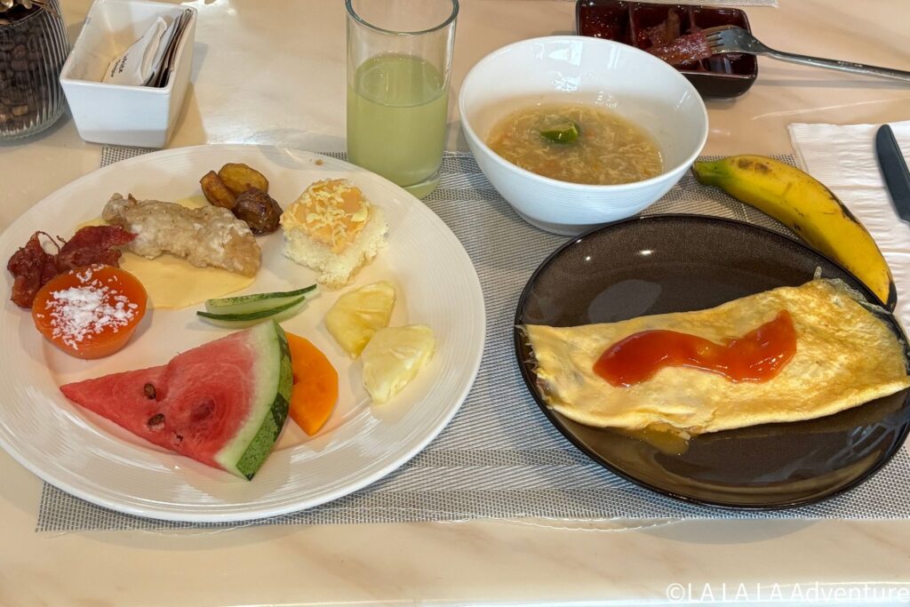 フィリピンボラカイ島おすすめホテルの朝食