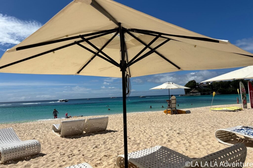 フィリピンモーベンピックボラカイのプライベートビーチ