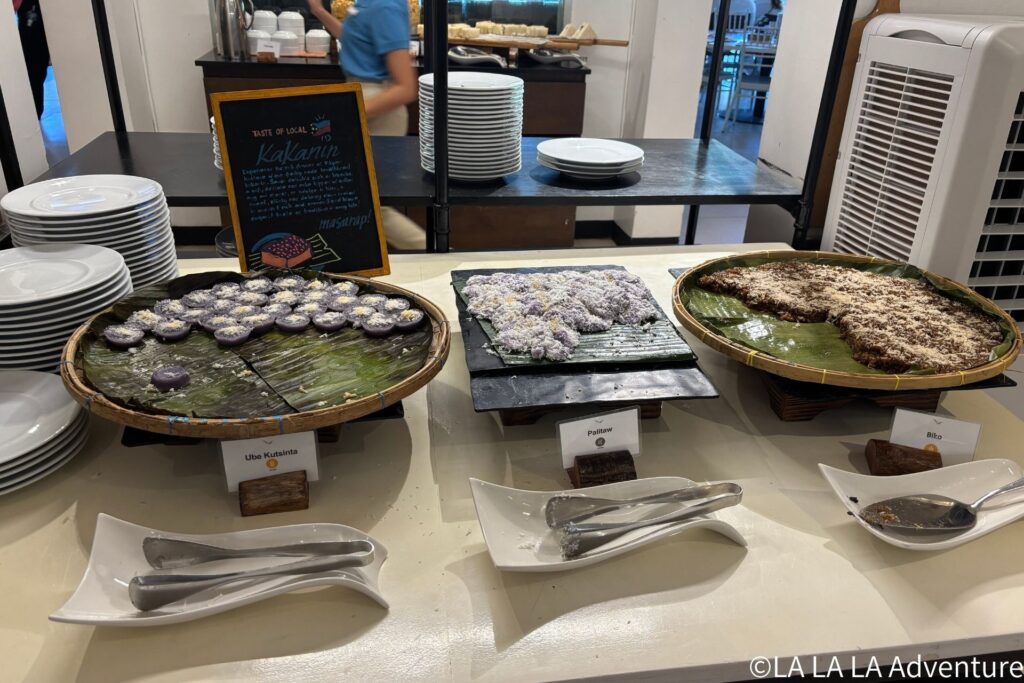 モーベンピックボラカイ朝食のスイーツ