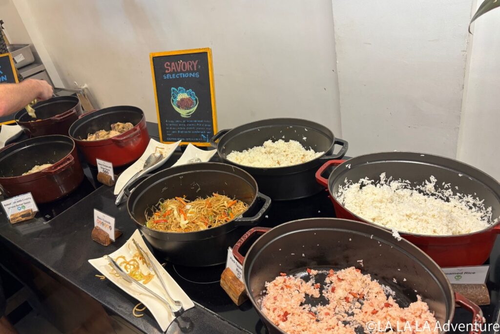 モーベンピックボラカイ朝食の主食