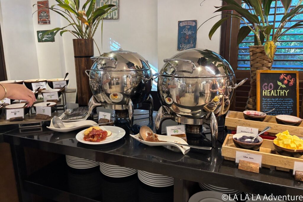 モーベンピックボラカイ朝食の一例